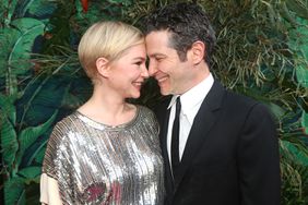 Michelle Williams and Thomas Kail attend The 76th Annual Tony Awards