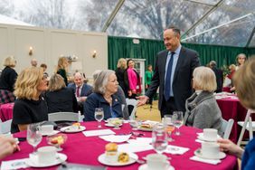 Doug Emhoff Hosts Breakfast and Volunteer Event for Senate Spouses