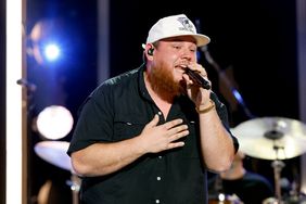 Luke Combs performs on stage during day one of CMA Fest 2023 at Nissan Stadium on June 08, 2023 in Nashville, Tennessee.