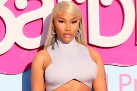 Nicki Minaj attends the World Premiere of Barbie at Shrine Auditorium and Expo Hall on July 09, 2023 in Los Angeles, California. 