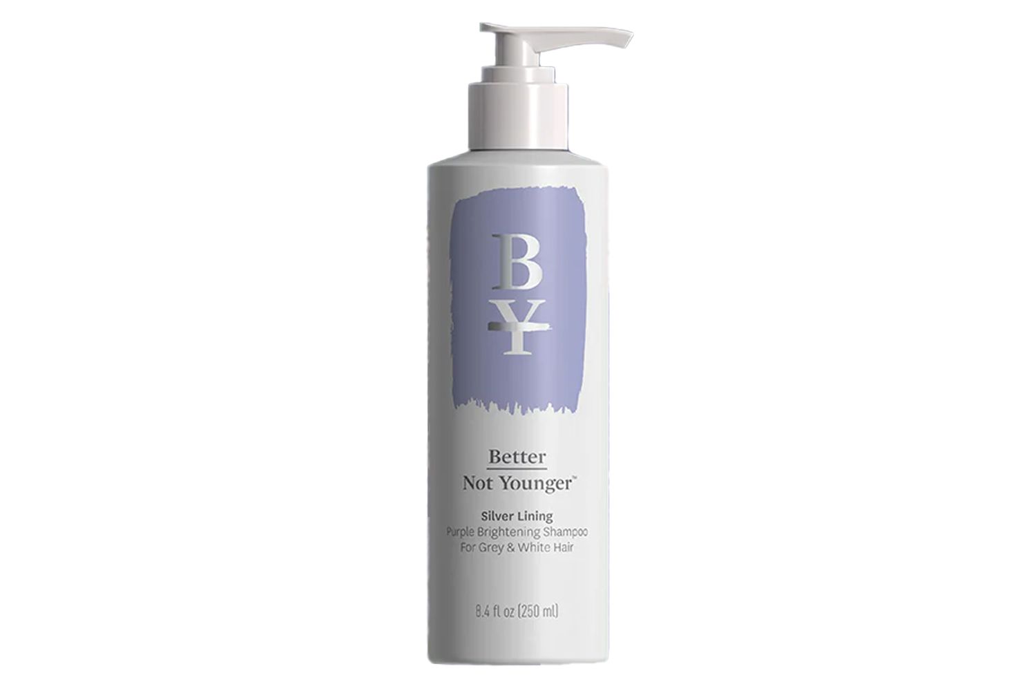 Better Not Younger Silver Lining Purple Brightening Shampoo for Grey &amp; White Hair