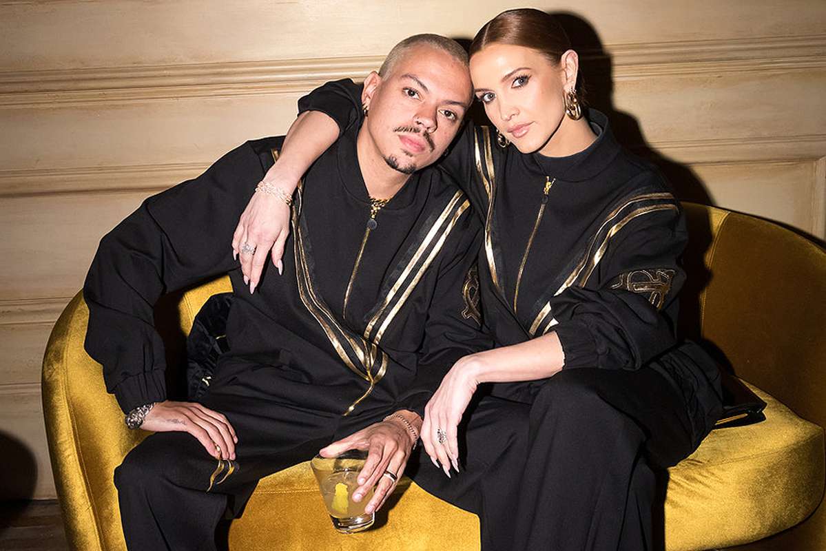 Ashlee Simpson and Evan Ross wrapped NYFW at the Chivas Regal Golden Hour Soiree at The 