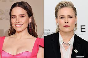 Sophia Bush attends the 3rd Annual Fifteen Percent Pledge Gala on February 03, 2024 in Los Angeles, California. ; Ashlyn Harris attends the Elton John AIDS Foundation's 32nd Annual Academy Awards Viewing Party on March 10, 2024 in West Hollywood, California. 