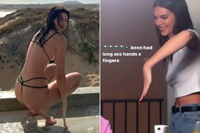 Kendall Jenner Responds to Claims She Photoshopped Bikini Photo by Showing Off Her Crazy Long Hands