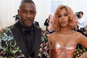 Idris Elba and Sabrina Dhowre attend The 2019 Met Gala Celebrating Camp: Notes on Fashion at Metropolitan Museum of Art on May 06, 2019 in New York City