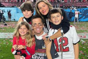 Tom Brady, Gisele Bundchen and family