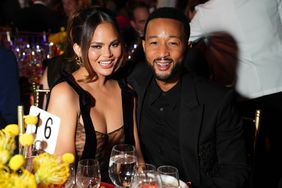 Chrissy Teigen and John Legend attend as City Harvest Presents The 2024 Gala: Magic Of Motown at Cipriani 42nd Street on April 10, 2024 in New York City. 