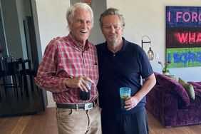 Matthew Perry Shares Rare Photo with His Dad, John