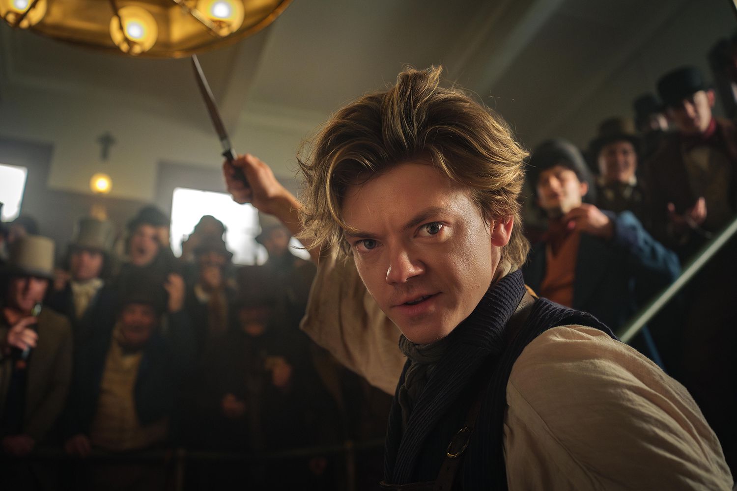 Thomas Brodie-Sangster on 'The Artful Dodger'. 