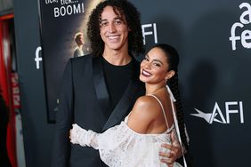 Cole Tucker and Vanessa Hudgens attend the 2021 AFI Fest