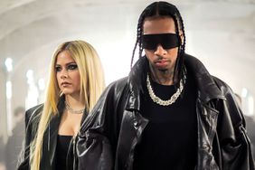 Mandatory Credit: Photo by ExclusiveAccess/Shutterstock (13797117a) Avril Lavigne and Tyga Y/Project show, Front Row, Autumn Winter 2023, Paris Fashion Week, France - 07 Mar 2023