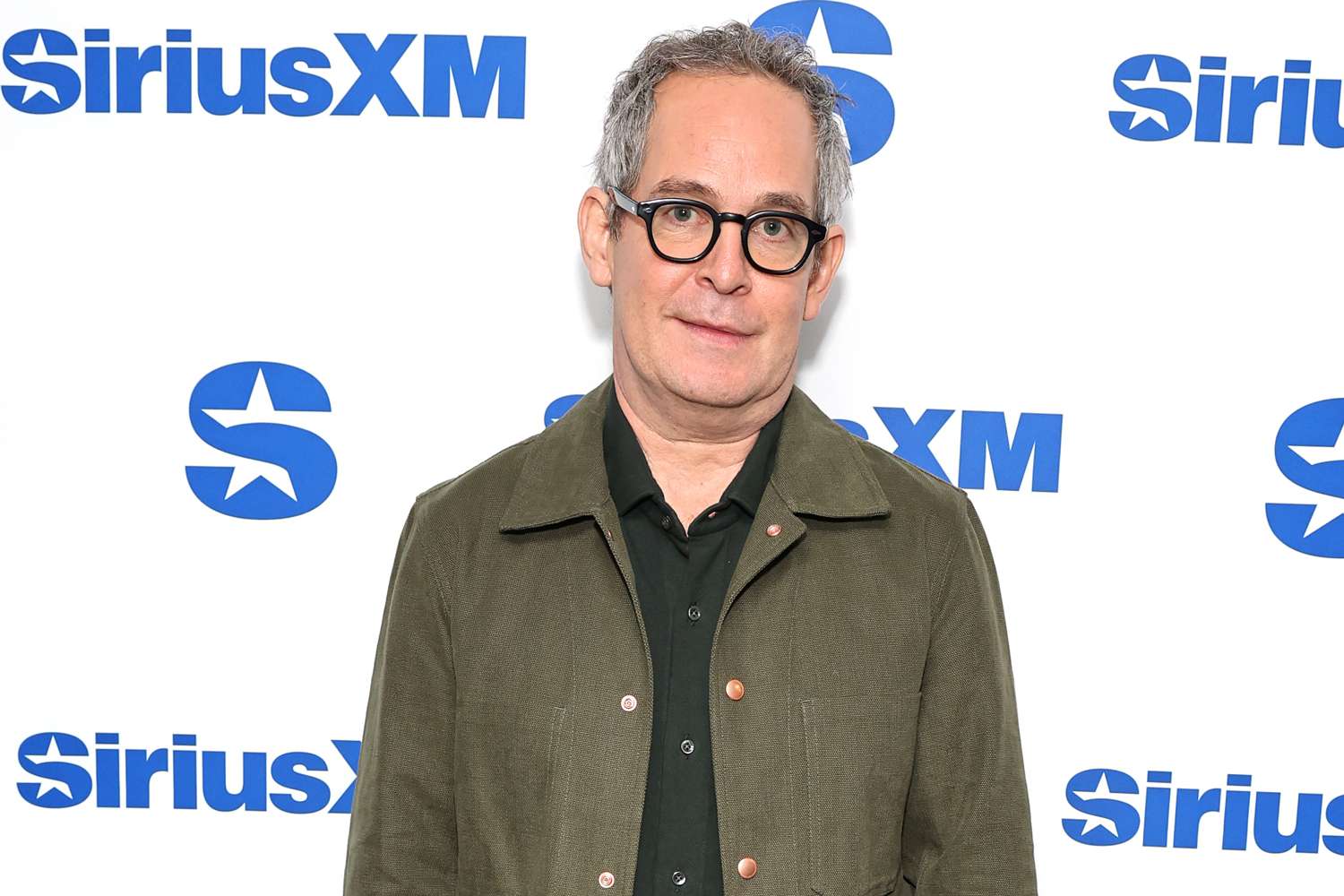 Tom Hollander takes part in SiriusXM's Town Hall with the cast of Feud: Capote Vs. The Swans hosted by Andy Cohen at SiriusXM Studio on January 23, 2024 in New York City. 