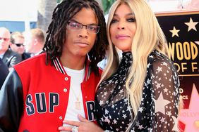 Wendy Williams and son Kevin Hunter Jr. attend her being honored with a Star on the Hollywood Walk of Fame on October 17, 2019.