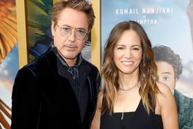 Robert Downey Jr. and Susan Downey attend the world premiere of "Dolittle" at Regency Village Theatre on January 11, 2020 in Westwood, California