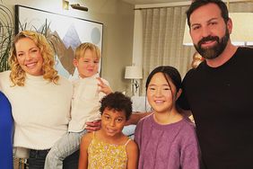 Katherine Heigl with her family