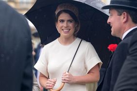 Princess Eugenie attends the Sovereign's Garden Party at Buckingham Palace on May 21, 2024 in London, England. 