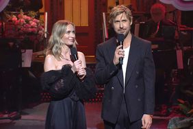 Ryan Gosling and Emily Blunt from the SNL opening monologue