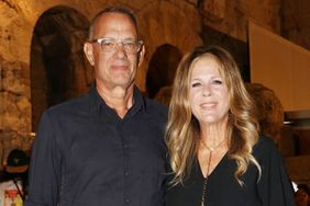 *EXCLUSIVE* - Tom Hanks and Rita Wilson attended a charity concert for the "Together for children" association which was held at Odeon Herodes Atticus in Athens.