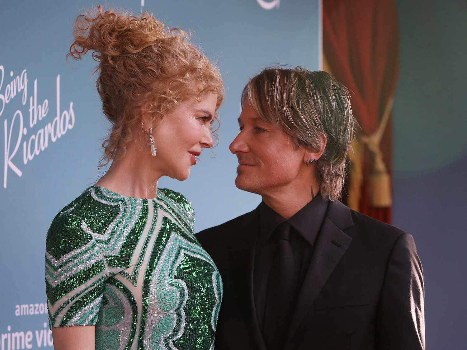 Nicole Kidman and Keith Urban attend the Australian premiere of Being The Ricardos at the Hayden Orpheum Picture Palace on December 15, 2021 in Sydney, Australia