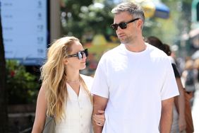 Jennifer Lawrence and husband Cooke Maroney take a stroll arm in arm around Central Park in New York City.