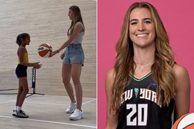 Sabrina Ionescu and Kobe Bryant's daughter Bianka play basketball together