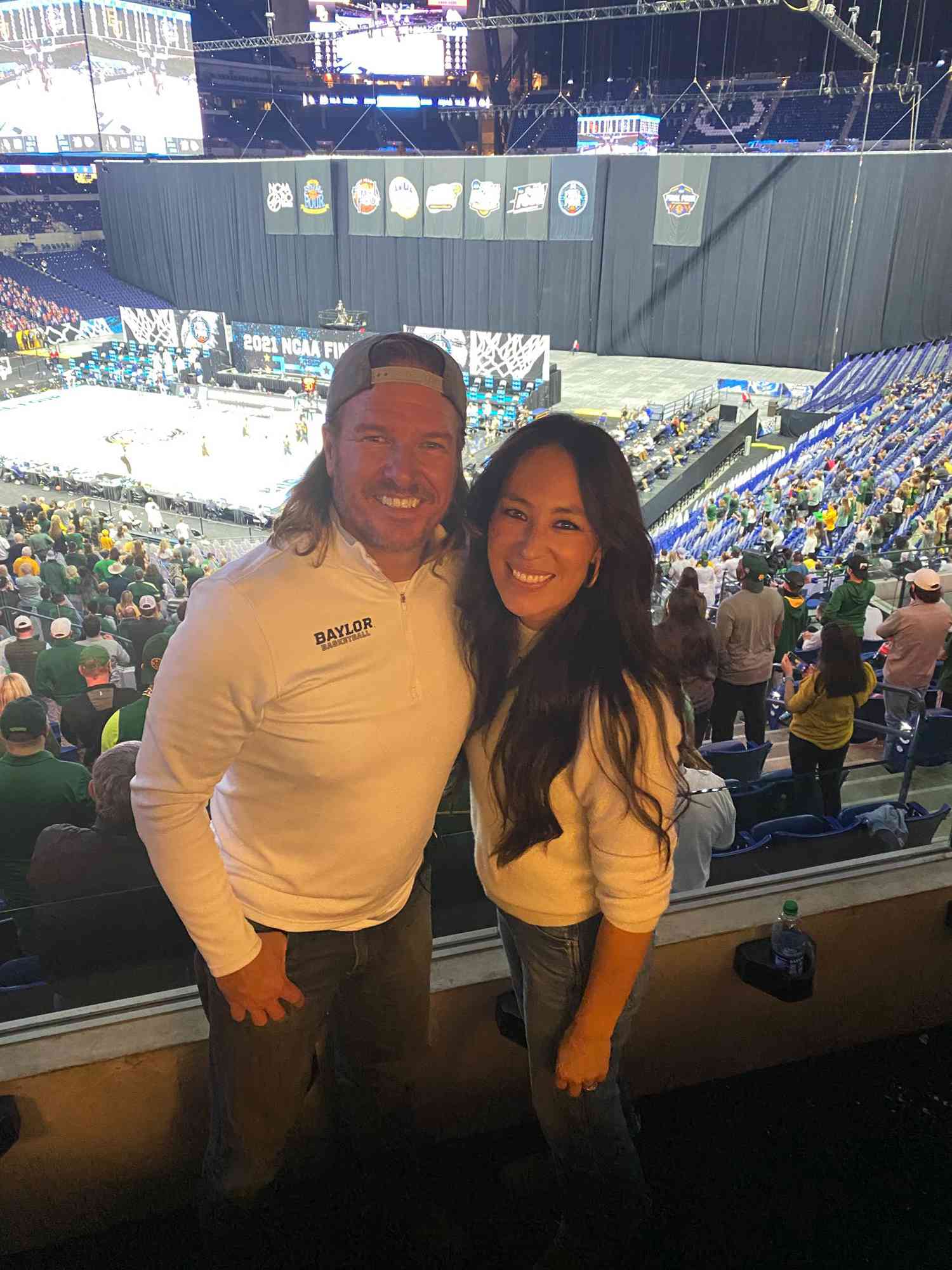 Chop and Joanna Gaines at Baylor University