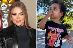Khloe Kardashian Posts Son Tatum Wearing Kim Kardashian T-shirt - See the Photo!