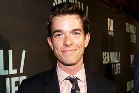John Mulaney poses at the opening night of "Sea Wall/A Life" on Broadway at The Hudson Theatre on August 8, 2019 in New York City.