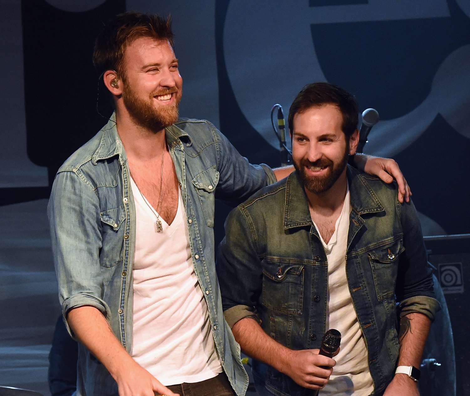 Charles Kelley and brother Josh Kelley Perform during Charles Kelley of Lady Antebellum Special Performance