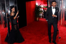 Kerry Washington and Nnamdi Asomugha attend the 2024 Vanity Fair Oscar Party Hosted By Radhika Jones at Wallis Annenberg Center for the Performing Arts 