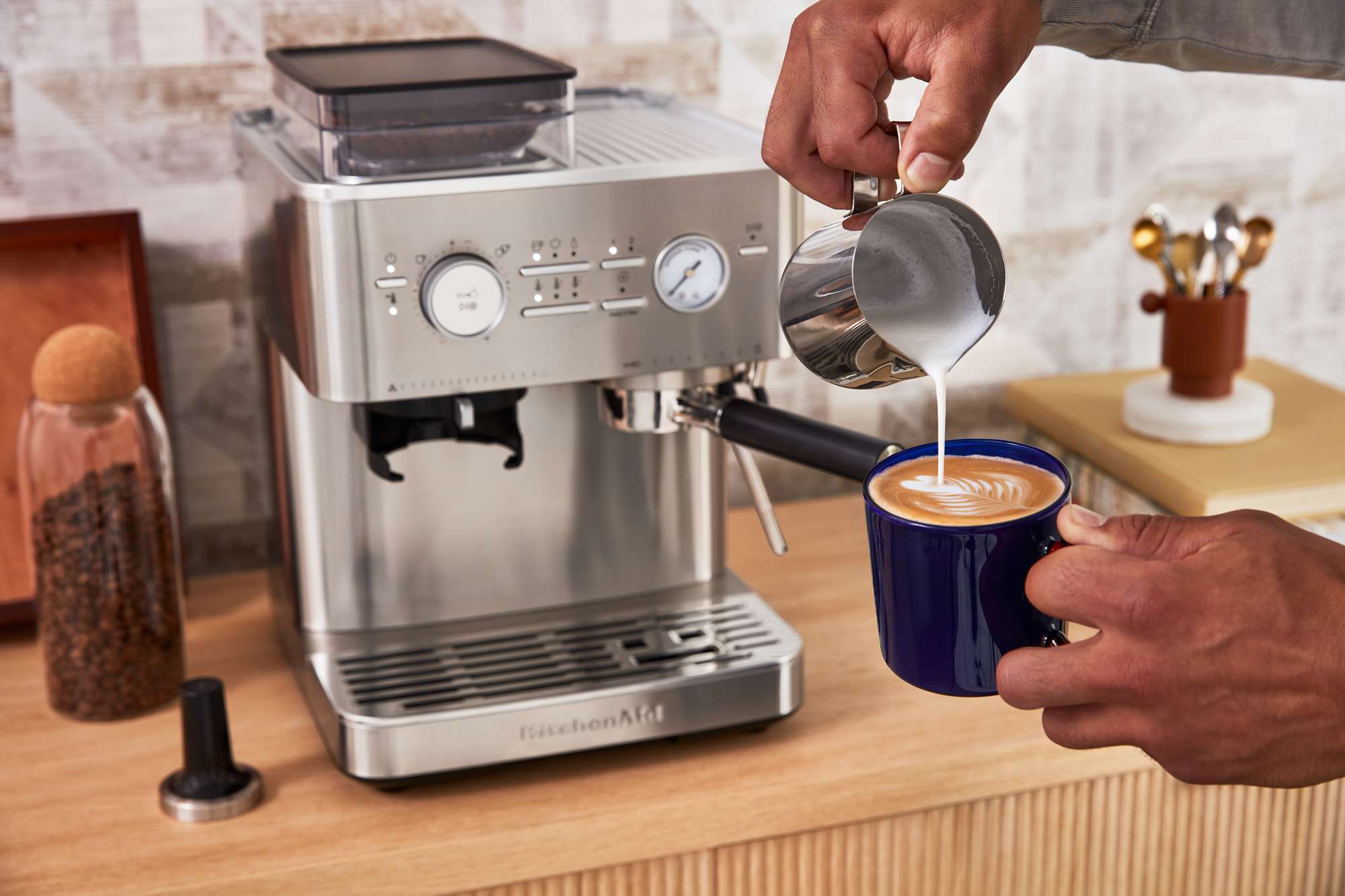 Kitchen aid espresso coffee machine