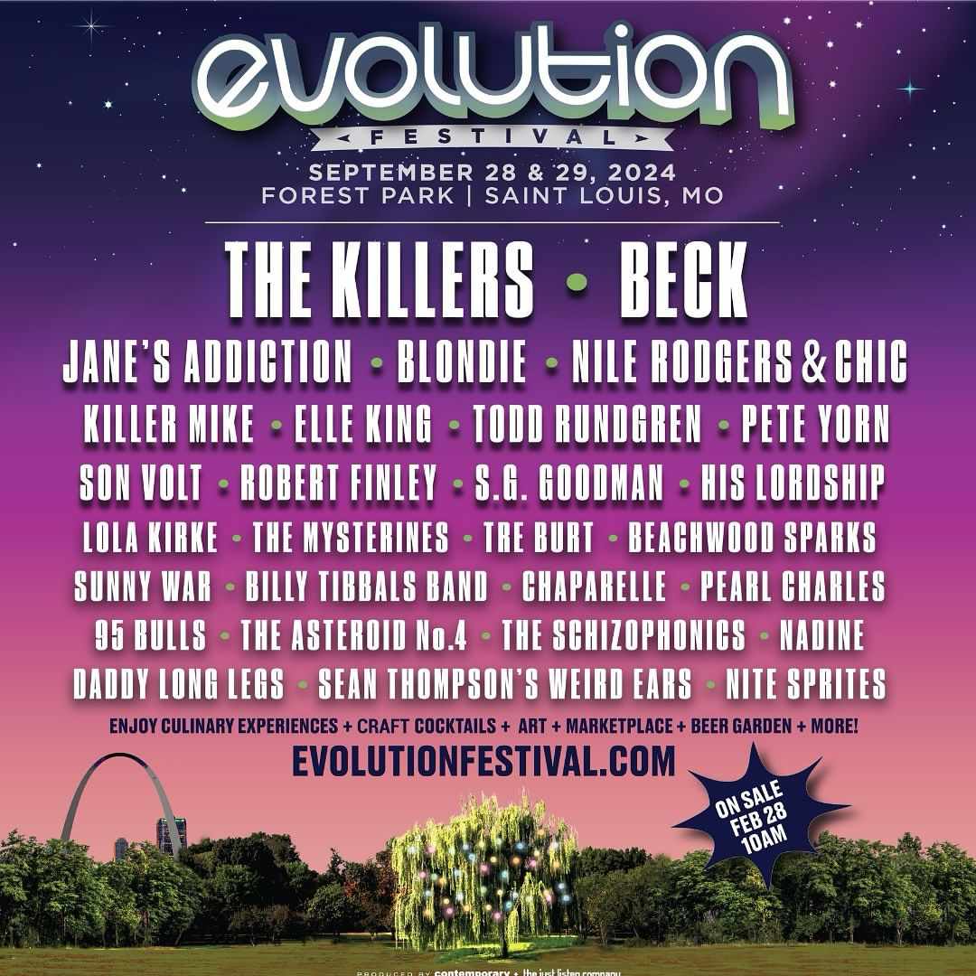 Evolution Festival 2024 lineup