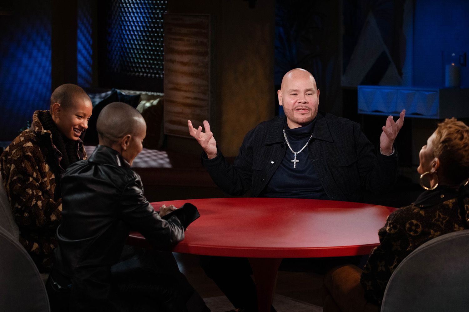 Fat Joe joins the table for a raw, revealing and hilarious conversation in the new episode of “Red Table Talk” streaming Wednesday, November 9 at 9am PT/12pm ET on Facebook Watch