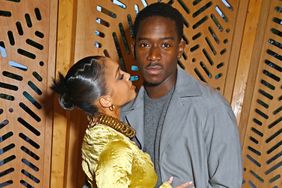 Lori Harvey and Damson Idris attend The Serpentine Summer Party 2023