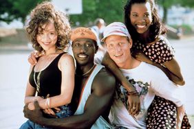 ROSIE PEREZ, WESLEY SNIPES, WOODY HARRELSON, TYRA FERRELL, WHITE MEN CAN'T JUMP, 1992