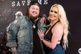 Jelly Roll and Bunnie Xo attend the "Jelly Roll: Save Me" Documentary World Premiere at the Ryman Auditorium on May 30, 2023 in Nashville, Tennessee