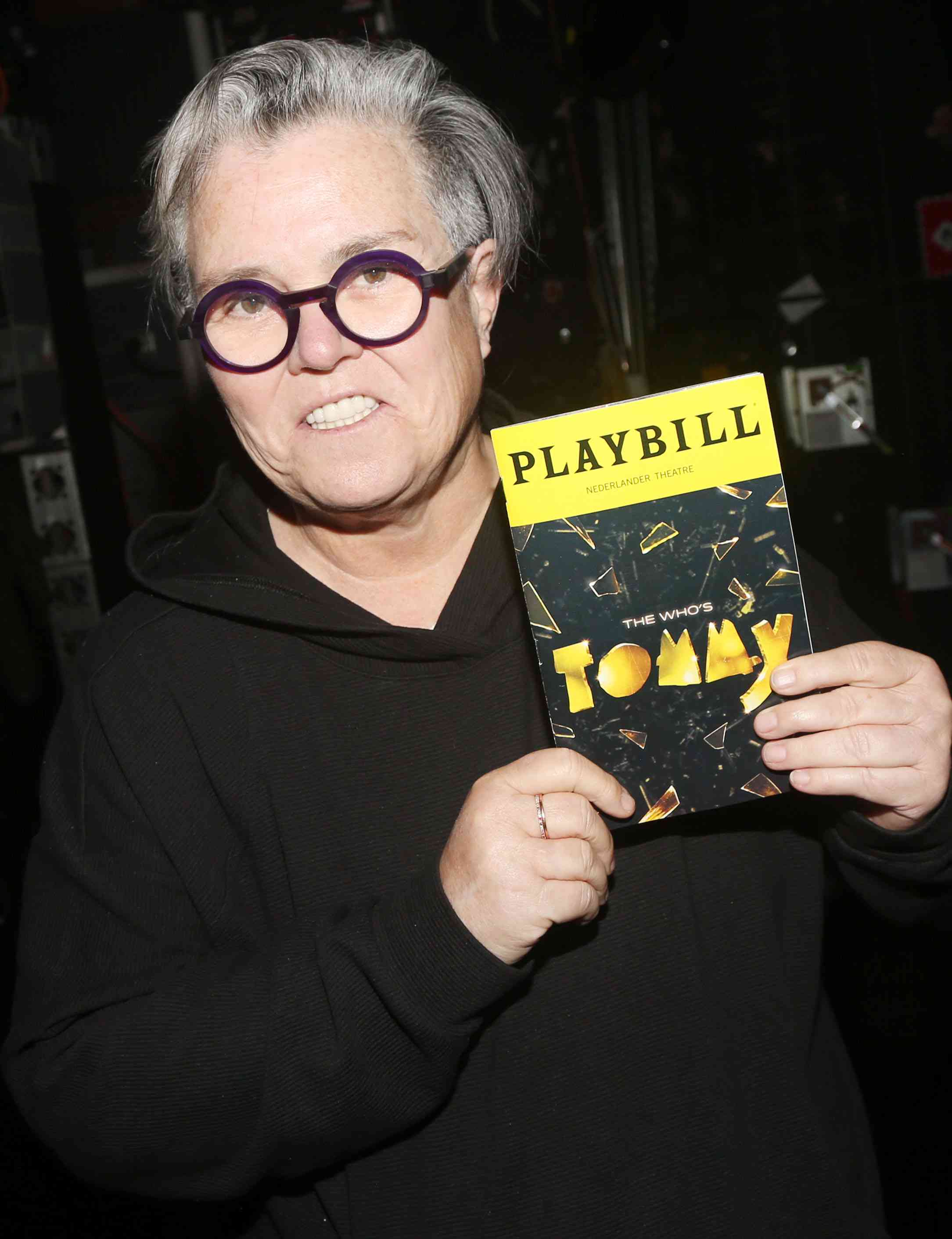 Rosie O'Donnell new york tommy 04 30 24