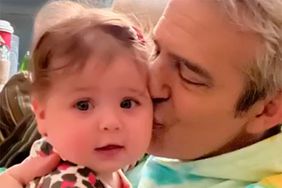 Andy Cohen Says 'Good Night' to Fire with Son Ben as He Cuddles Daughter Lucy on Cozy Night In