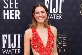 Mandy Moore attends the 29th Annual Critics Choice Awards at The Barker Hangar on January 14, 2024 in Santa Monica, California
