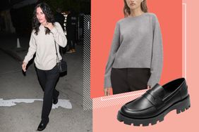 The Blueprint: Courteney Cox Loafers 