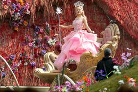 Ariana Grande has been spotted in costume for the FIRST TIME on the set of her much-anticipated new movie Wicked, in which she plays Glinda the Good Witch.