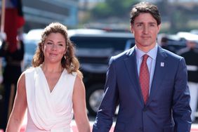 Prime Minister Justin Trudeau of Canada arrives alongside his wife Sophie Gregoire Trudeau to the Microsoft Theater for the opening ceremonies of the IX Summit of the Americas on June 08, 2022 in Los Angeles, California