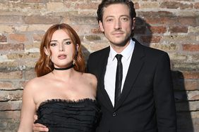 Bella Thorne and Mark Emms attend the amfAR gala Venezia 2023 on September 03, 2023 in Venice, Italy. 