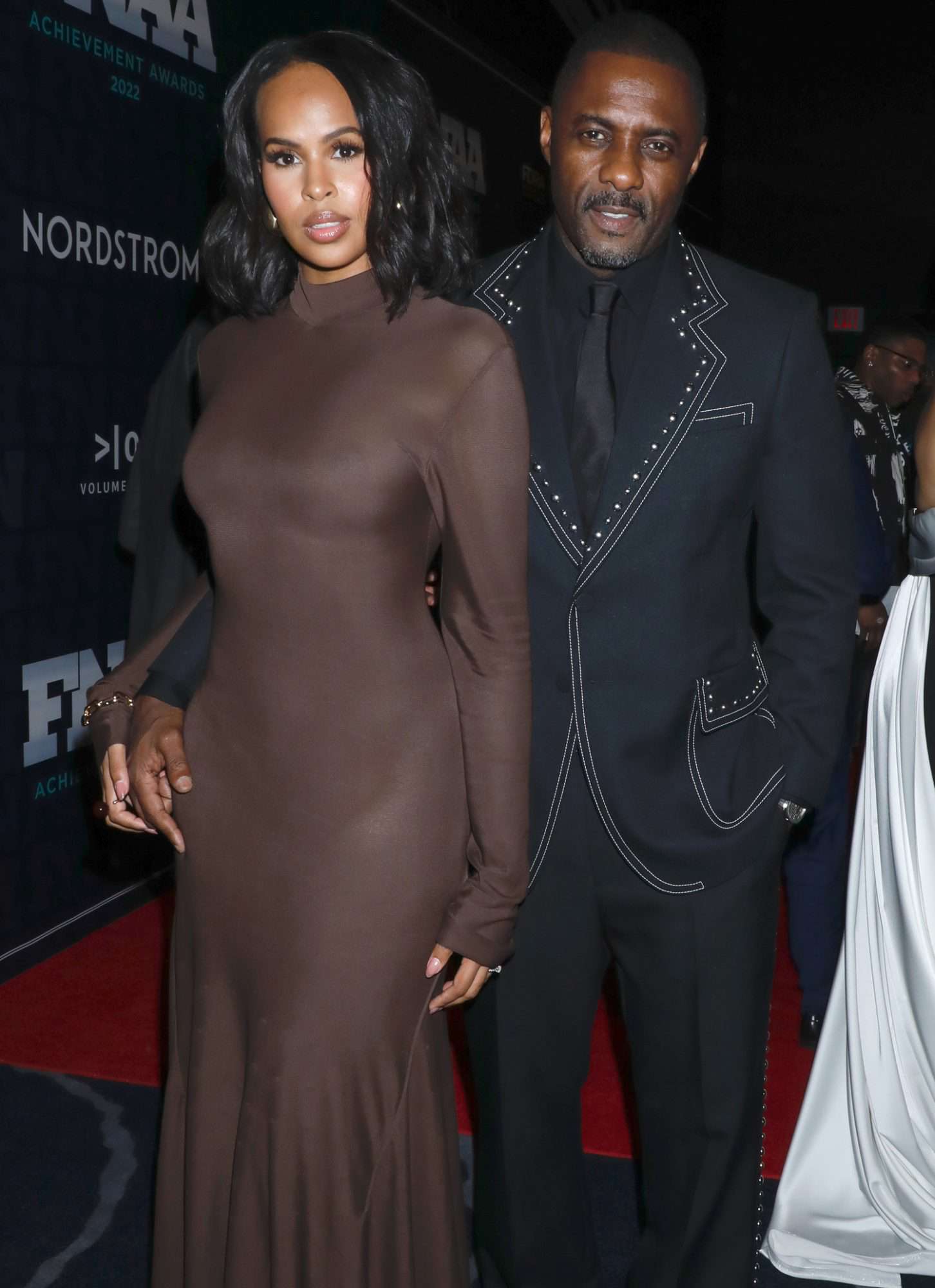 Sabrina Dhowre Elba and Idris Elba 36th Annual Footwear News Awards