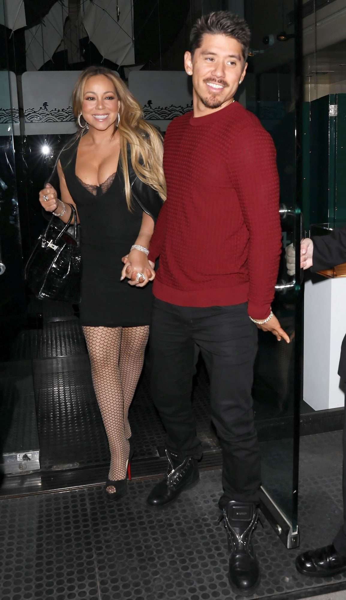 Mariah Carey and Bryan Tanaka out for a date night at Mr. Chow