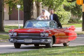 *PREMIUM-EXCLUSIVE* Fargo, ND - Actor Josh Duhamel and Audra Mari get married at Olivet Lutheran Church in Fargo, North Dakota. The couple looked stunning as they were seen riding a red vintage convertible around town, posing and happily pumping their fists in the air.Pictured: Josh Duhamel, Audra MariBACKGRID USA 11 SEPTEMBER 2022 USA: +1 310 798 9111 / usasales@backgrid.comUK: +44 208 344 2007 / uksales@backgrid.com*UK Clients - Pictures Containing ChildrenPlease Pixelate Face Prior To Publication*