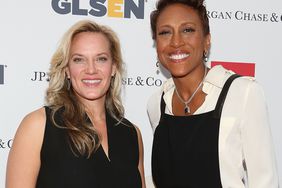Amber Laign (L) and Robin Roberts attend 11th Annual GLSEN Respect awards at Gotham Hall on May 19, 2014 in New York City