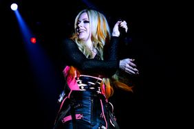  Avril Lavigne performs at the Sunse Stage during the Rock in Rio Festival at Cidade do Rock