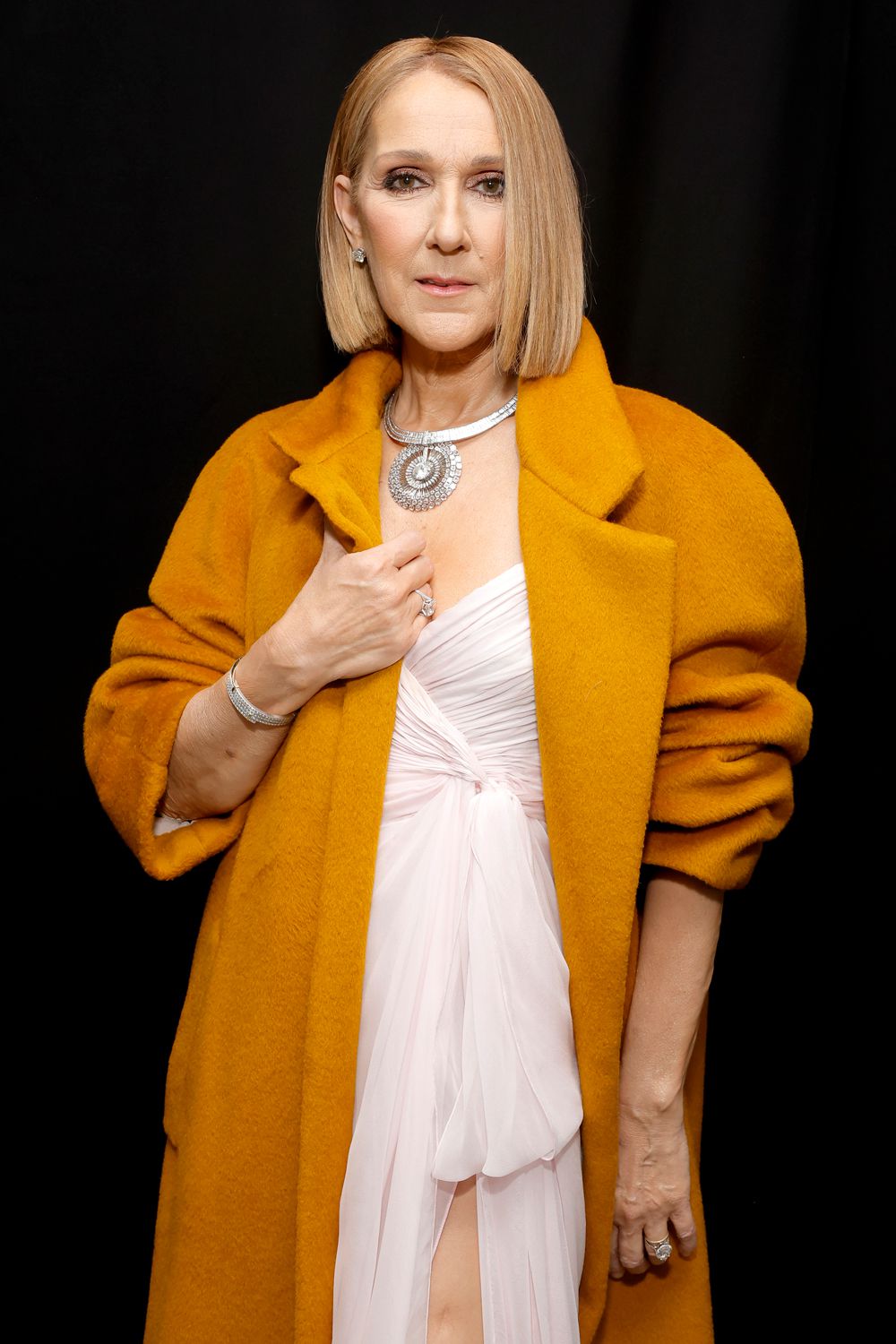 Celine Dion attends the 66th GRAMMY Awards at Crypto.com Arena on February 04, 2024