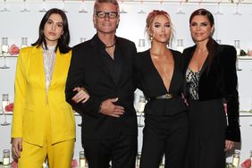 Amelia Grey, Harry Hamlin, Delilah Belle and Lisa Rinna attend Delilah Belle x Boohoo.com Premium at Bootsy Bellows on May 21, 2019 in West Hollywood, California